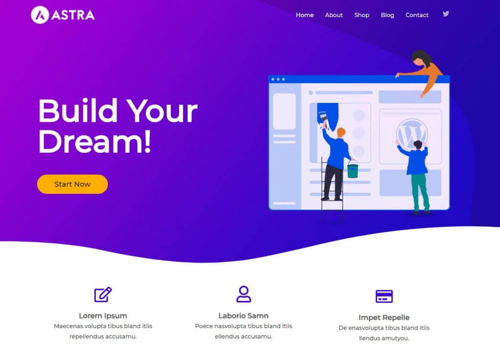 Легкая и быстрая WordPress тема Astra в 2022 году: Обзор темы Astra